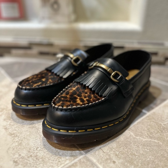 Dr. Martens Shoes - Dr Martens Adrian Snaffle Hair Loafers